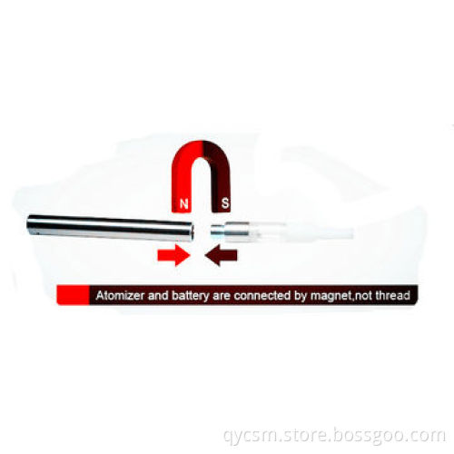 510 magnet e-cigarette, blister packing with magnet connect, 180/240/280mAh